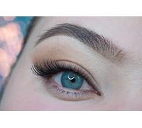 MYSALENS® Lentilles De Contact De Couleur Bellalens Gray Blue Couleur Naturelle très haute opacité Kit De Rangement Boitier Pince et applicateur Offert 12 Mois sans correction