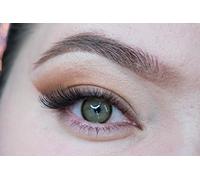 MYSALENS® Lentilles De Contact De Couleur Canna Roze Hidrocor Marron très haute opacité Kit De Rangement Boitier Pince applicateur Offert 12 Mois sans correction