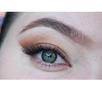 MYSALENS® Lentilles De Contact De Couleur Canna Roze Hidrocor Olive Vert très haute opacité Kit De Rangement Boitier Pince applicateur Offert 12 Mois sans correction