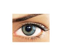 MYSALENS Lentilles De Contact De Couleur Hidrocharme Graphite Couleur Naturelle très haute opacité Kit De Rangement Boitier Pince applicateur 12 Mois sans correction