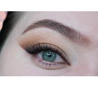 MYSALENS® Lentilles De Contact De Couleur Hidrocor 2 Sky Gray Couleur Naturelle très haute opacité Kit De Rangement Boitier Pince et applicateur Offert 12 Mois sans correction