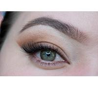 MYSALENS® Lentilles De Contact De Couleur Nature Ocre Ochre Naturelle très haute opacité Kit De Rangement Boitier Pince applicateur Offert 12 Mois sans correction