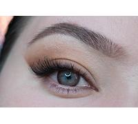 MYSALENS® Lentilles De Contact De Couleur Naturelle Hidrocharme Ocre Ochre très haute opacité Kit De Rangement Boitier Pince applicateur Offert 12 Mois sans correction
