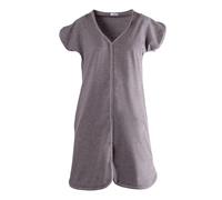 MYSANITY Chemise d'accouchement en Coton, Gris, L Femme