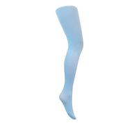 MYSASI Collant 40 Deniers XL Stretch Doux Femme Ado Grande Taille Courbe Sexy Travail Ecole Soirée, Bleu pâle, XL Plus Tall