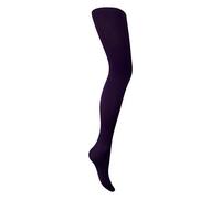 MYSASI Collant 40 Deniers XL Stretch Doux Femme Ado Grande Taille Courbe Sexy Travail Ecole Soirée, Damson, XL Plus Tall