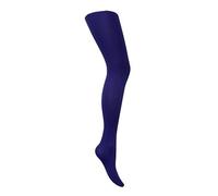 MYSASI Collant 40 Deniers XL Stretch Doux Femme Ado Grande Taille Courbe Sexy Travail Ecole Soirée, Violet, XL Plus Tall