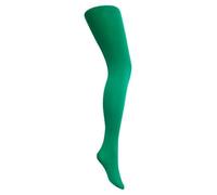 MYSASI Collant 40 Deniers XL Stretch Doux Femme Ado Grande Taille Courbe Sexy Travail Ecole Soirée, Vert émeraude, XL Plus Tall