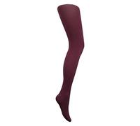 MYSASI Collant 40 Deniers XL Stretch Doux Femme Ado Grande Taille Courbe Sexy Travail Ecole Soirée, Vin, XL Plus Tall