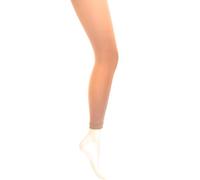 Mysasi Collants opaques sans pieds pour enfant, naturel, 11-14 ans