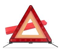 MYSBIKER Triangles de signalisation pour auto, Panneau de Stationnement Sécurisé Triangle Plaque d'Avertissement Réfléchissant Kit Auto Sécurite avec pour Véhicules à Moteur Triangle de Sécurité Rouge