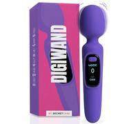 MySecretCase Magic Wand Vibromasseurs Feminin Wand Masseur Clitoridien Mini Vibromasseurs 10 Vibration Vibro Clitoridiennes IPX7 Stimulateur Clitoridien 20 cm Sextoys Femme Jouet Adulte Feminin USB