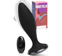 MySecretCase Plug Anal Vibrant 10 Modes Vibro Avec Telecommande USB Buttplug Silicone Plug Anus Femme Débutante Jouet Sexuelle Adulte Couple IPX7 Sextoys Couple Dildo Anal Sextoy Femme