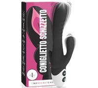 MySecretCase Rabbit Vibromasseurs Feminin Clitoridien 10 Modes de Vibration Vibromasseur Point G 19,5 cm Stimulateur Clitoridien Vibromasseur Femme Sextoy Femme IPX6 Vibrator USB Dildo Sex Toys Anals