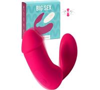 MySecretCase Vibro Avec Telecommande 9 Modes de Vibration Vibromasseurs Feminin Stimulateur Clitoridien Silicone IPX7 USB Sextoy Femme Jouet Adultes Sextoyse Couple Plaisir Vibromasseur Femme