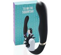 MySecretCase Vibromasseur Rabbit Double Stimulation Rotation Stimulateur Clitoridien à Langue Vibromasseurs Femme 20 Modes Combinés USB Sextoyse Femme Clitoridienne Point G IPX5 Jouet Sexualité Couple