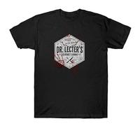 Myseek Bbif Hannibal Lecter Mens T Shirt Horror Thriller Funny Sarcastic Birthday Present Size XXL