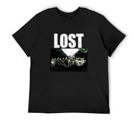 Myseek Lost TV Series Dharma The Staff Tshirt New Men's Tshirt Size L