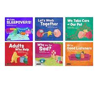 MySELF Readers: I Build Positive Relationships, Small Book 6pack, English