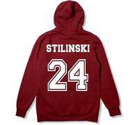 MyShirt - Sweat à capuche marron Beacon Hills inspiré de Teen Wolf Fan Pull Dylan O'Brien Stiles McCall Tailles XS - XXL Haut, XS