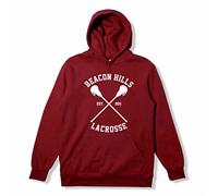 MyShirt - Sweat à capuche marron Beacon Hills inspiré de Teen Wolf Fan Pull Dylan O'Brien Stiles McCall Tailles XS - XXL Haut, S