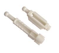 myshopx C49 Lot de 2 vis de réglage pour phare en plastique blanc BMW 5 E39