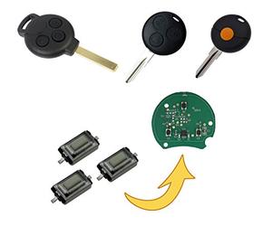 myshopx Micro-rupteur Bouton de télécommande Clé Télécommande Bouton Micro SMD Bouton e voiture Smart MP08