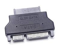 MySixKeen Slimline SATA Ordinateur Portable de Bureau HDD CD-ROM Adaptateur de Disque Dur série ATA 7 + 15 22 Broches mâle à Mince 7 + 6 13 Broches Adaptateur Femelle Spectacle