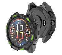 MYSNBKN Boîtier de Protection pour Fenix 8 47MM Boîtier Flexible, TPU Protective Cases Covers Watch Frame Protector Shell