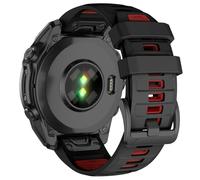 MYSNBKN Bracelet 26mm en silicone QuickFit pour Fenix 8 AMOLED/Solar 51mm/Fenix 7X/7X Pro/Fenix 6X/6X Pro/Fenix 5X/5X Plus/Fenix 3/3HR/Epix Pro 51mm/TACTIX 7/DELTA