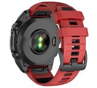 MYSNBKN Bracelet 26mm en silicone QuickFit pour Fenix 8 AMOLED/Solar 51mm/Fenix 7X/7X Pro/Fenix 6X/6X Pro/Fenix 5X/5X Plus/Fenix 3/3HR/Epix Pro 51mm/TACTIX 7/DELTA