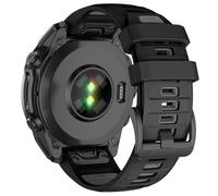 MYSNBKN Bracelet 26mm en silicone QuickFit pour Fenix 8 AMOLED/Solar 51mm/Fenix 7X/7X Pro/Fenix 6X/6X Pro/Fenix 5X/5X Plus/Fenix 3/3HR/Epix Pro 51mm/TACTIX 7/DELTA