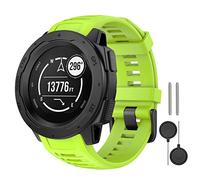 MYSNBKN Garmin Instinct Bracelet, Bracelet de montre de remplacement en silicone souple pour Garmin Instinct/Garmin Instinct 2/Solar Tactical avec outils d'adaptation