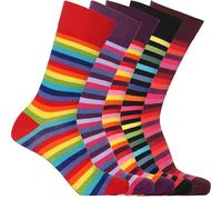 Mysocks Lot de 5 paires de chaussettes en coton respirant pour homme et femme - Légères à rayures argyle couleur unie sans couture pour toutes les occasions, 5 paires 050, 4-7
