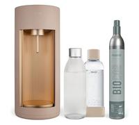 Mysoda Machine à gazéifier l'eau GL004F-DO-FR avec 2 bouteilles latte