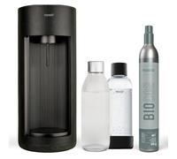 Mysoda Machine à eau carbonateur Glassy – Plastique – Noir