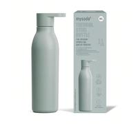 Mysoda Gourde Isotherme 1L, Acier Inoxydable, Double Paroi, Quick-Lock | Bouteille isotherme double paroi garde vos boissons froides des heures - compatible toutes machines Mysoda