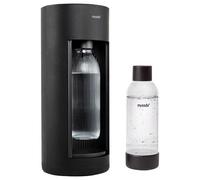 Mysoda - Machine à gazéifier l'eau + 2 bouteilles noir GL004F-B-FR