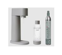 Mysoda Machine à gazéifier l'eau EUR-WD002F-MG-FR Gris – Pack
