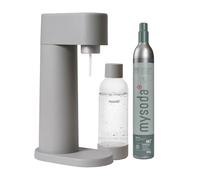 Mysoda Machine à gazéifier l'eau EUR-WD002F-MG-FR Gris – Pack