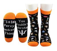 MYSOMY Chaussettes Percy Camp Half Blood Cadeau « It's a Percy Thing You Wouldn't Understand Heroes of Olympus », DAM Royaume-Uni, Taille unique