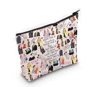 MYSOMY Gossip - Trousse à maquillage inspirée de l'émission télévisée Gossip - Cadeau amusant pour fans de la série télévisée Upper East Side, Gossip Bag, Morden