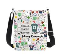MYSOMY Johnny Sac à bandoulière inspiré de Johnny & Shannon Cadeau Tommen College Sac à bandoulière inspiré du livre d'amour, Johnny CB1, 111