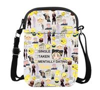 MYSOMY K-Pop Bbokkari Sac à bandoulière pour fans de Kpop Cadeau Kpop Bbokkari Cadeaux Kpop Group Sac à bandoulière, You're Always Hungry Uk3, 111