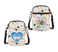 MYSOMY K-POP Group ENHY Sac à bandoulière Engene Fandom Sac à bandoulière K-POP Idol Cadeau pour les fans d'ENHY Cadeau K-POP Merchandising, Enhy Cb, 14.7 x 2 x 21centimeters (5.8 x 0.8 x 8.3 inches)