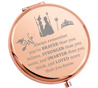 MYSOMY Miroir de maquillage Witch the Musical Gifts Witch the Musical Lover Gift Musical Merchandising (UK Witch Mirror)