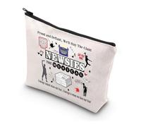 MYSOMY Newsies Trousse de maquillage inspirée de la musique Seize The Day King of New York Cadeau musical pour fans de théâtre musical, Sac News, Morden