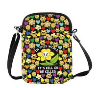 MYSOMY Sac à bandoulière Game Flower Cadeau pour amateur de jeu Cadeau de fleurs maléfiques In This World It's Kill Or Be Killed Sac à bandoulière, It's Kill Or Cb3, 111