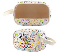 MYSOMY Sac fourre-tout Lucky Bingo Lover Gambler Cadeau Out Of My Way I'M Going To Bingo Sac de voyage Organisateur Sac de courses, Going Tb, 6.7*10.2*3.5inch