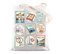 MYSOMY Sac fourre-tout Romance Reader Summer at Barry's Bay Gifts Sam & Percy Sac à bandoulière